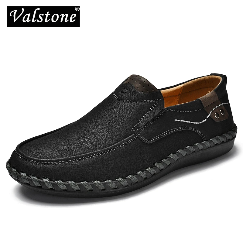 Valstone Men's Summer Leather Mocassin Rubber sole handmade loafers Slip-on soft casual shoes comfortable drive flats breathable
Valstone Men's Summer Leather Mocassin Rubber sole handmade loafers Slip-on soft casual shoes comfortable drive flats breathable