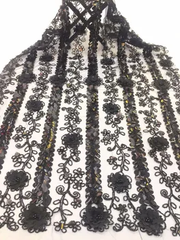Nigerian lace fabric high-quality African chiffon lace fabric with 3D sequins and pearl French mesh lace new wedding dress
Nigerian lace fabric high-quality African chiffon lace fabric with 3D sequins and pearl French mesh lace new wedding dress