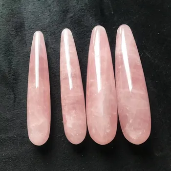 Healing quartz rose crystal massager pleasure wand natural stones carved spiritual reiki body health JM
Healing quartz rose crystal massager pleasure wand natural stones carved spiritual reiki body health JM