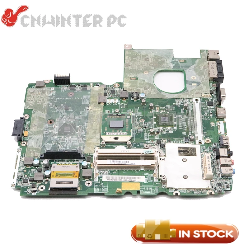 NOKOTION для Acer aspire 6530 материнская плата ноутбука ZK3 MBAUQ06001 DA0ZK3MB6F0 DDR2 Бесплатный