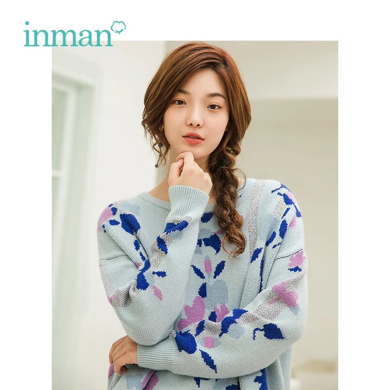 INMAN Winter O Neck Jacques Weave Irregular Loose Style Artistic Pullover Sweater
INMAN Winter O Neck Jacques Weave Irregular Loose Style Artistic Pullover Sweater