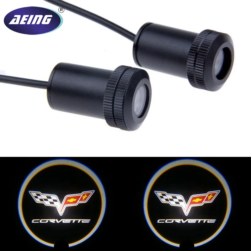 AEING 2*Universal Ghost Shadow Logo welcome Car LED Door Light Laser Courtesy Slide Projector logo Emblem light For CORVETTE
AEING 2*Universal Ghost Shadow Logo welcome Car LED Door Light Laser Courtesy Slide Projector logo Emblem light For CORVETTE