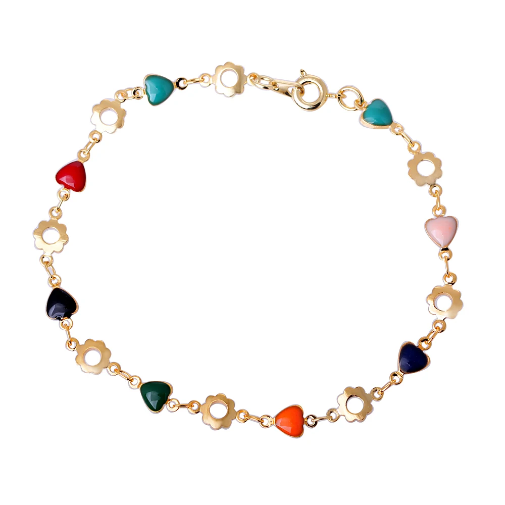 Heart Shape Beads Banglets For Women Fashion Simple Hand Chain Flowers Copper Alloy Bracelet manchette Gold Female Jewelry
Heart Shape Beads Banglets For Women Fashion Simple Hand Chain Flowers Copper Alloy Bracelet manchette Gold Female Jewelry