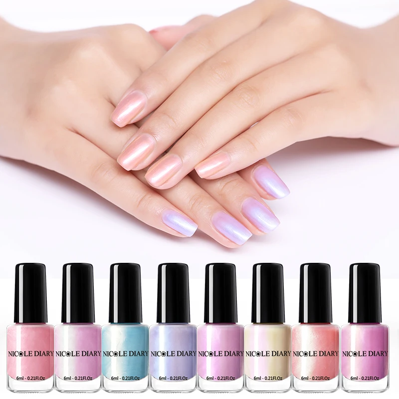 NICOLE DIARY 6ml Peel-off Pearl Nail Polish Rainbow Water-based Nail Art Varnish Lacquer Manicure Nail Art Decoration Polish
NICOLE DIARY 6ml Peel-off Pearl Nail Polish Rainbow Water-based Nail Art Varnish Lacquer Manicure Nail Art Decoration Polish