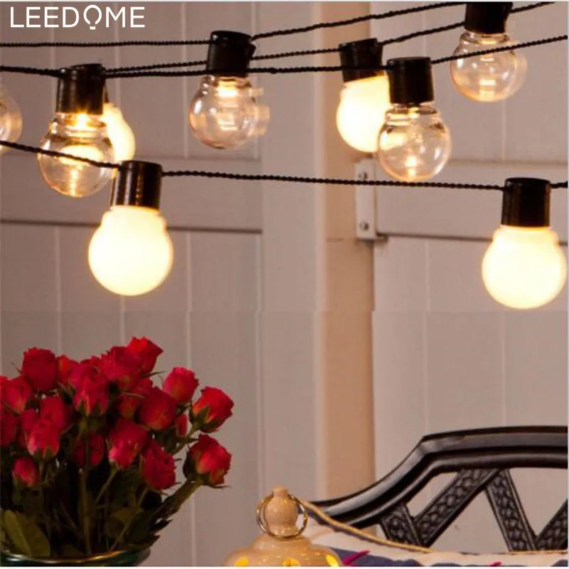 Leedome 20 LED Globe Festoon Party Ball String Light Outdoor Led Xmas Light Connectable Fairy Light Party Garland Decor Led Lamp
Leedome 20 LED Globe Festoon Party Ball String Light Outdoor Led Xmas Light Connectable Fairy Light Party Garland Decor Led Lamp