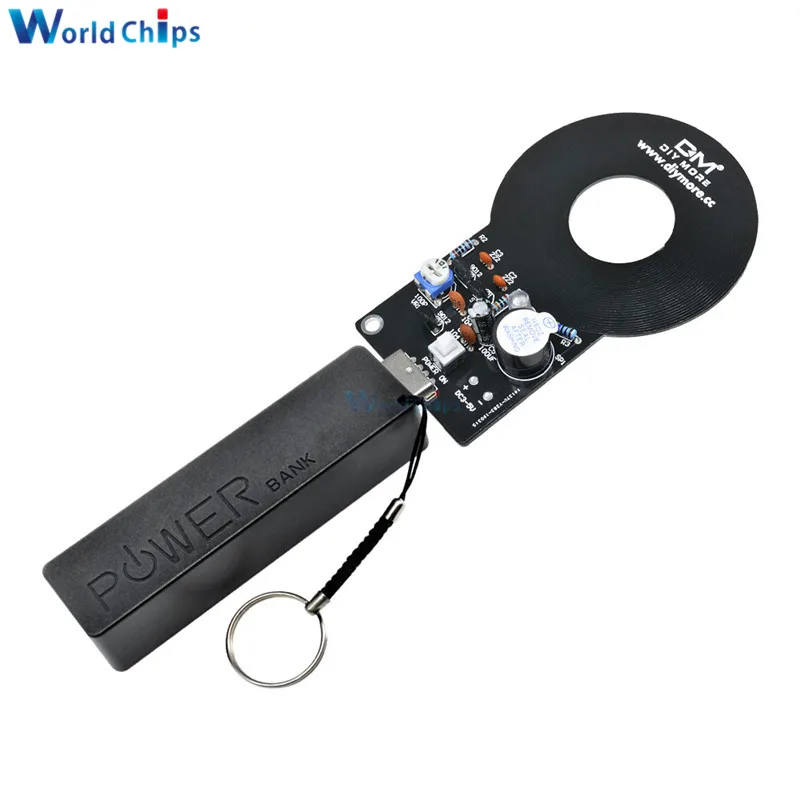 DIY Kit Metal Detector Kit 18650 USB Power Bank Case DC 3V-5V 60mm Non-contact Sensor Board Module Electronic Kit Metal Detector
DIY Kit Metal Detector Kit 18650 USB Power Bank Case DC 3V-5V 60mm Non-contact Sensor Board Module Electronic Kit Metal Detector