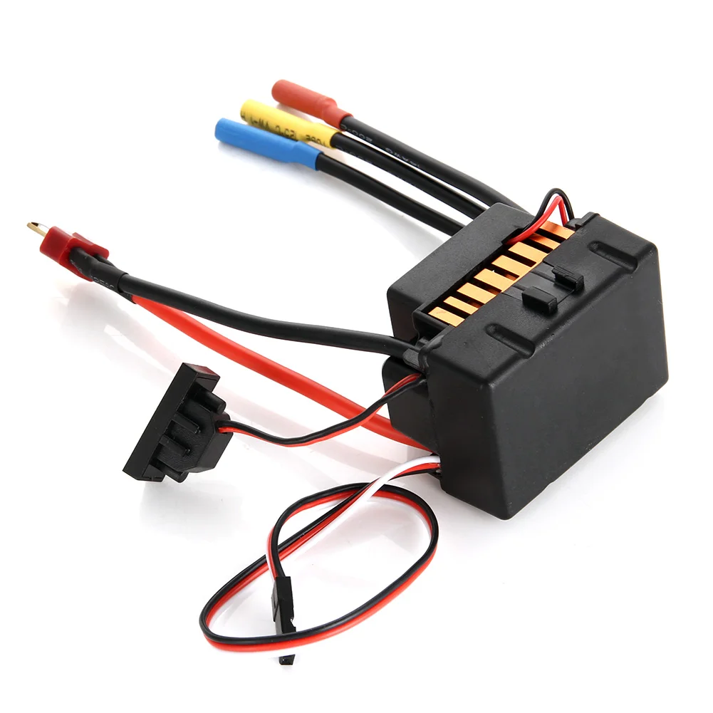 Waterproof 60A ESC + BL 3650 5200KV 4 Poles Brushless Motor Fits For 1/10 RC Car Truck Racing FJ88