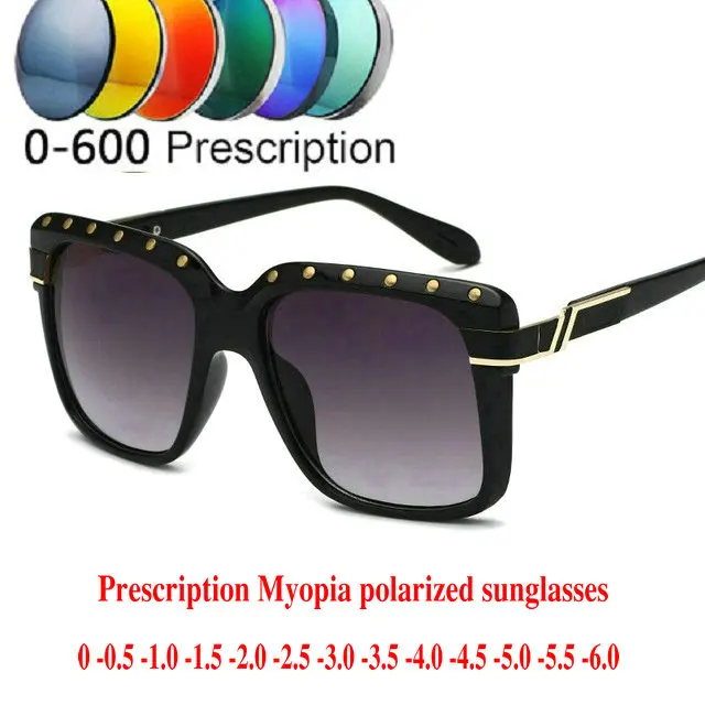 Female prescription diopter finished optical myopia polarized sunglasses fashion super large ladies square sunglasses UV400 NX
Female prescription diopter finished optical myopia polarized sunglasses fashion super large ladies square sunglasses UV400 NX