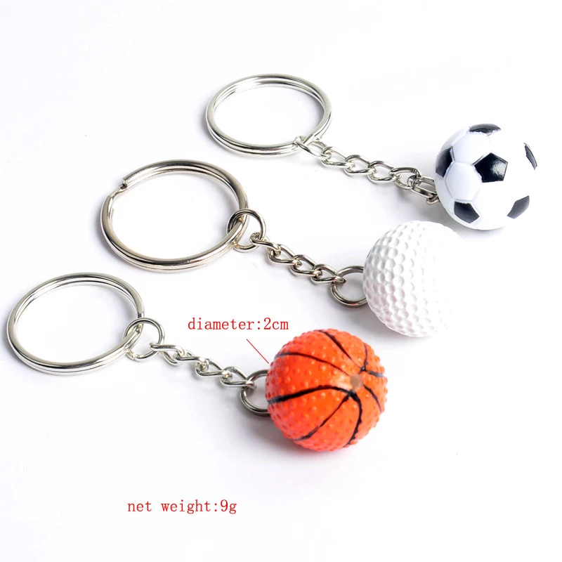 golf soccer basketball keychain key ring 3D football keychain key holder creative portachiavi bag charm llaveros hombre
golf soccer basketball keychain key ring 3D football keychain key holder creative portachiavi bag charm llaveros hombre
