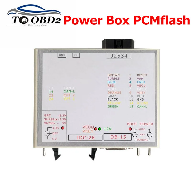PCMFlash Power Box KTM JTAG for Hitachi KTM FLASH Via j2534 Works For KTMFLASH ECU-Soft KTMOBD ECU Programmer KTM Power BOX 2019
PCMFlash Power Box KTM JTAG for Hitachi KTM FLASH Via j2534 Works For KTMFLASH ECU-Soft KTMOBD ECU Programmer KTM Power BOX 2019