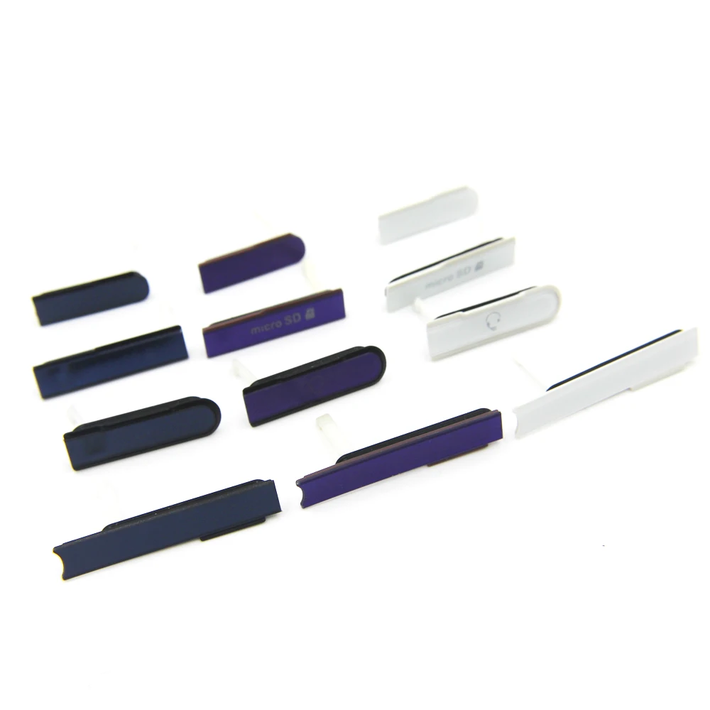 1 set For Sony Xperia Z L36h L36 SIM Card + Earphone Jack + Micro SD + USB Charging Slot Port usb dust plug dust cover
1 set For Sony Xperia Z L36h L36 SIM Card + Earphone Jack + Micro SD + USB Charging Slot Port usb dust plug dust cover