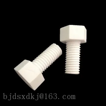 M12*25 screw / ceramic screw / 95% Alumina Ceramic Screw / anti-corrosion / outside hex
M12*25 screw / ceramic screw / 95% Alumina Ceramic Screw / anti-corrosion / outside hex