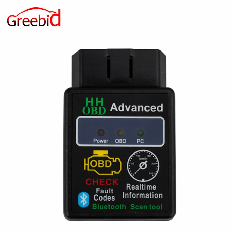 ELM 327 V2.1 Wireless Bluetooth ELM327 HH OBD Advance OBDII Car Diagnostic Scanner 3231 Chip Works For Android/Symbian/Windows
ELM 327 V2.1 Wireless Bluetooth ELM327 HH OBD Advance OBDII Car Diagnostic Scanner 3231 Chip Works For Android/Symbian/Windows