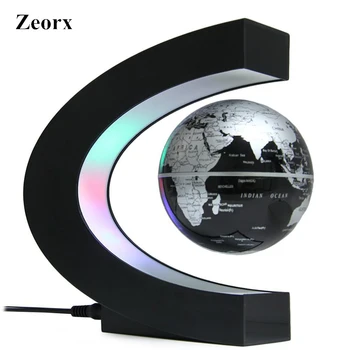 ZEORX C Shape Decoration Magnetic Levitation Floating Globe With LED Light World Map Anti Gravity Globe Christmas Novelty Gift
ZEORX C Shape Decoration Magnetic Levitation Floating Globe With LED Light World Map Anti Gravity Globe Christmas Novelty Gift
