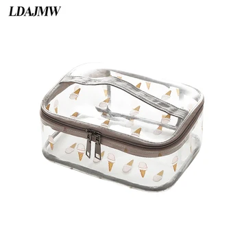 LDAJMW Fashion Waterproof Transparent Cosmetic Storage Bag PVC Makeup Organizer Travel Toiletry Bag
LDAJMW Fashion Waterproof Transparent Cosmetic Storage Bag PVC Makeup Organizer Travel Toiletry Bag