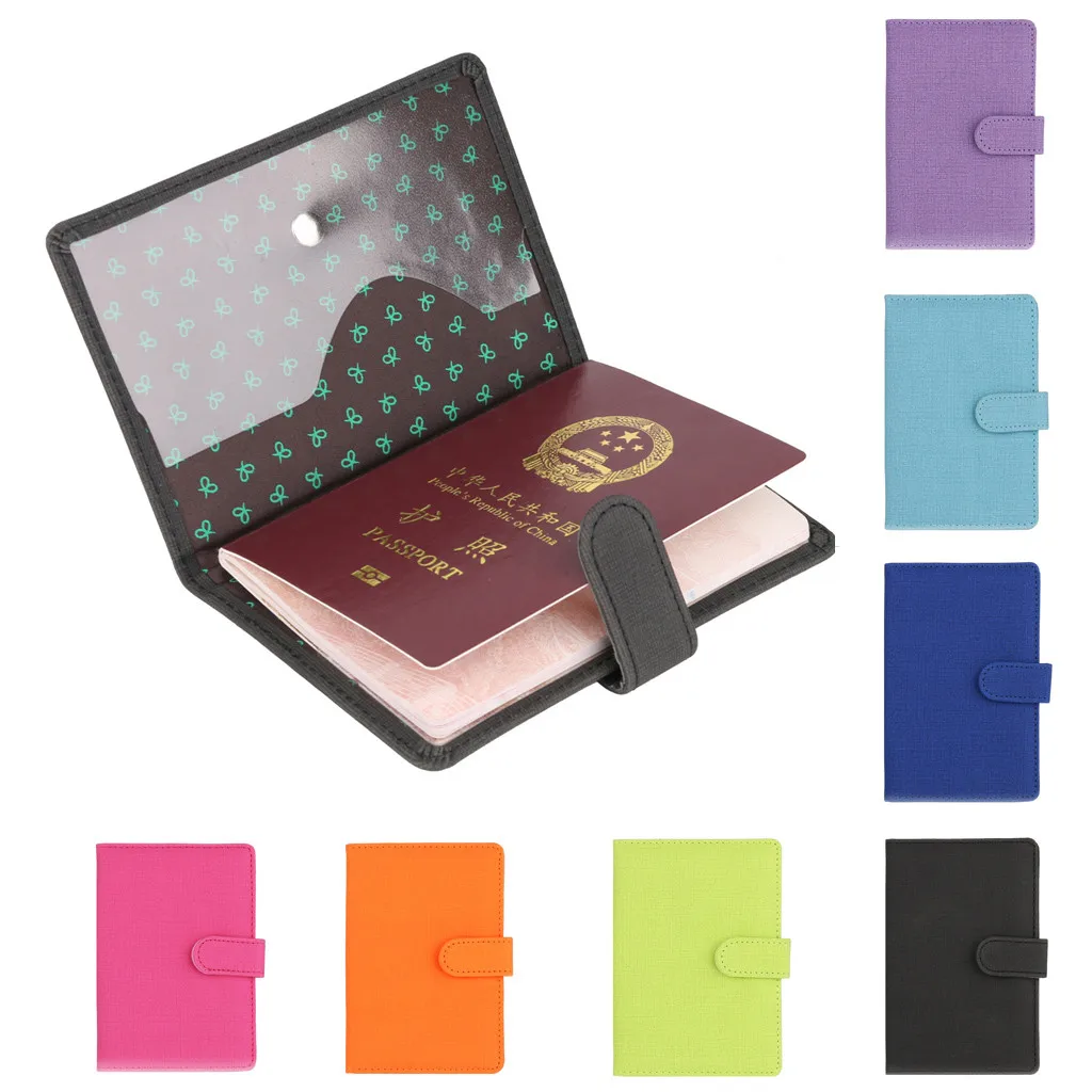 Solid Color Button Passport Storage Bag Dedicated Nice Travel Passport ID Card Cover Holder Cover Passport
Solid Color Button Passport Storage Bag Dedicated Nice Travel Passport ID Card Cover Holder Cover Passport