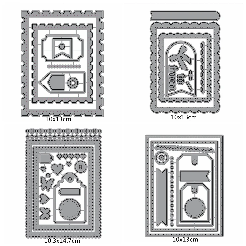 14 Sets Essentials Rectangle Frame Metal Cutting Dies Stencils For DIY Scrapbook Decorative Embossing Handcraft Die Cutting
14 Sets Essentials Rectangle Frame Metal Cutting Dies Stencils For DIY Scrapbook Decorative Embossing Handcraft Die Cutting