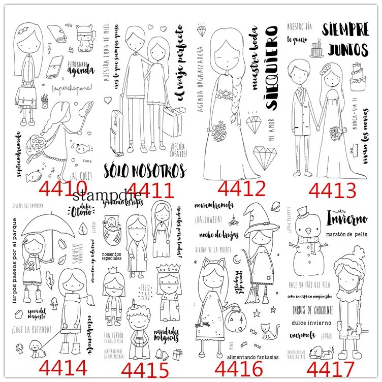 New girl Transparent Clear Silicone Stamp/Seal for DIY scrapbooking/photo album Decorative clear stamp sheets
New girl Transparent Clear Silicone Stamp/Seal for DIY scrapbooking/photo album Decorative clear stamp sheets