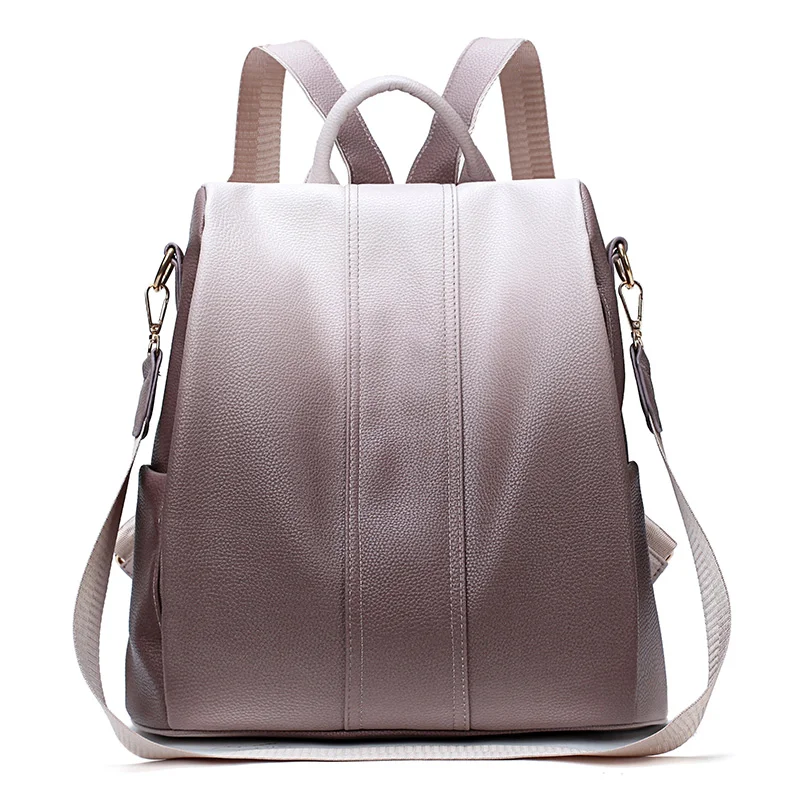 Dropshipping New Contrast Color Backpack Ladies Small Backpack PU Leather Backpack Female Gray Purple Women's Fashion Backpack
Dropshipping New Contrast Color Backpack Ladies Small Backpack PU Leather Backpack Female Gray Purple Women's Fashion Backpack