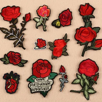 10PC Rose Flower cloth stripes stickers for clothes embroidery patch patches for clothing iron on
10PC Rose Flower cloth stripes stickers for clothes embroidery patch patches for clothing iron on