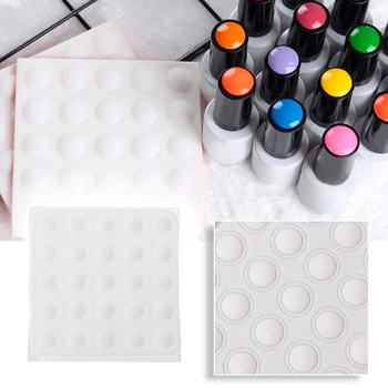 100pcs White Silicone Label Sticker Gel Polish Color Button UV Gel Color Adhesive Paster Manicure Nail Art Tool
100pcs White Silicone Label Sticker Gel Polish Color Button UV Gel Color Adhesive Paster Manicure Nail Art Tool