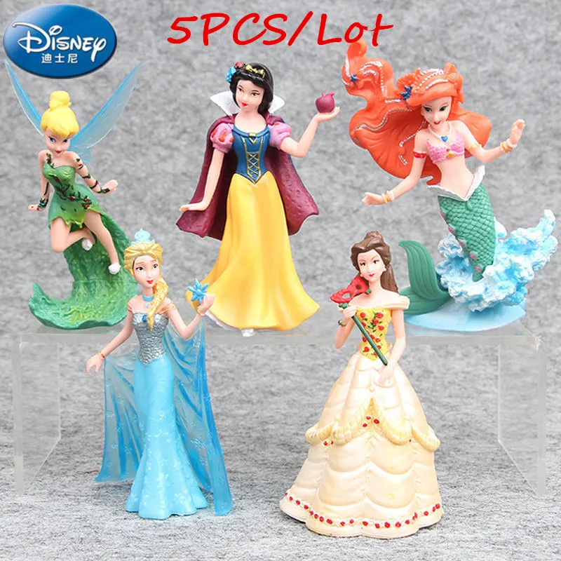 Disney Princess Humanoid Doll Model 5pcs Princess Aisha Flower Fairy Mermaid Bell Girl Doll Action map Decorative Children's Toy
Disney Princess Humanoid Doll Model 5pcs Princess Aisha Flower Fairy Mermaid Bell Girl Doll Action map Decorative Children's Toy