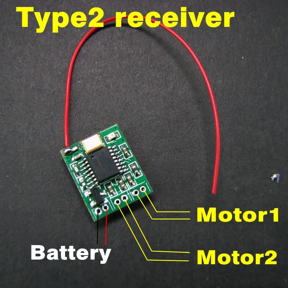 3 channel transmitter and receiver for rc plane