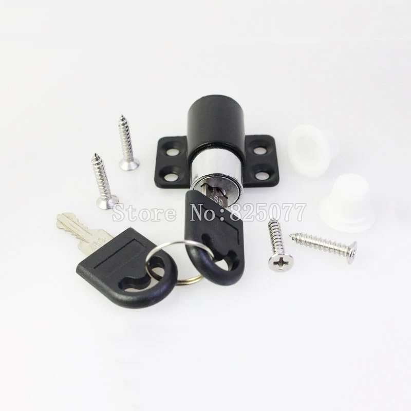 DHL Wholesale 100PCS Black Color Sliding Window Lock with Key Child Safety Protection Limit Lock Sliding Door Lock
DHL Wholesale 100PCS Black Color Sliding Window Lock with Key Child Safety Protection Limit Lock Sliding Door Lock