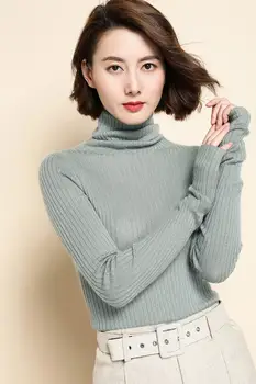 Latest Cashmere sweater Sweater women High collar Elastic Wool High quality Glove sleeve Autumn Winter Sweater
Latest Cashmere sweater Sweater women High collar Elastic Wool High quality Glove sleeve Autumn Winter Sweater