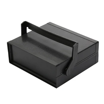 Black Plastic Electronic Enclosure Project Box Instrument Desk Case Shell With Handle 200*175*70mm
Black Plastic Electronic Enclosure Project Box Instrument Desk Case Shell With Handle 200*175*70mm