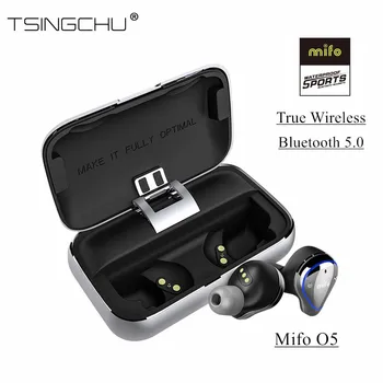 Mifo O5 True Wireless Bluetooth 5.0 In-Ear Earphone With Charging Box Stereo Bass TWS Hi-Fi Sound Sports Earbuds IPX7 Waterproof
Mifo O5 True Wireless Bluetooth 5.0 In-Ear Earphone With Charging Box Stereo Bass TWS Hi-Fi Sound Sports Earbuds IPX7 Waterproof