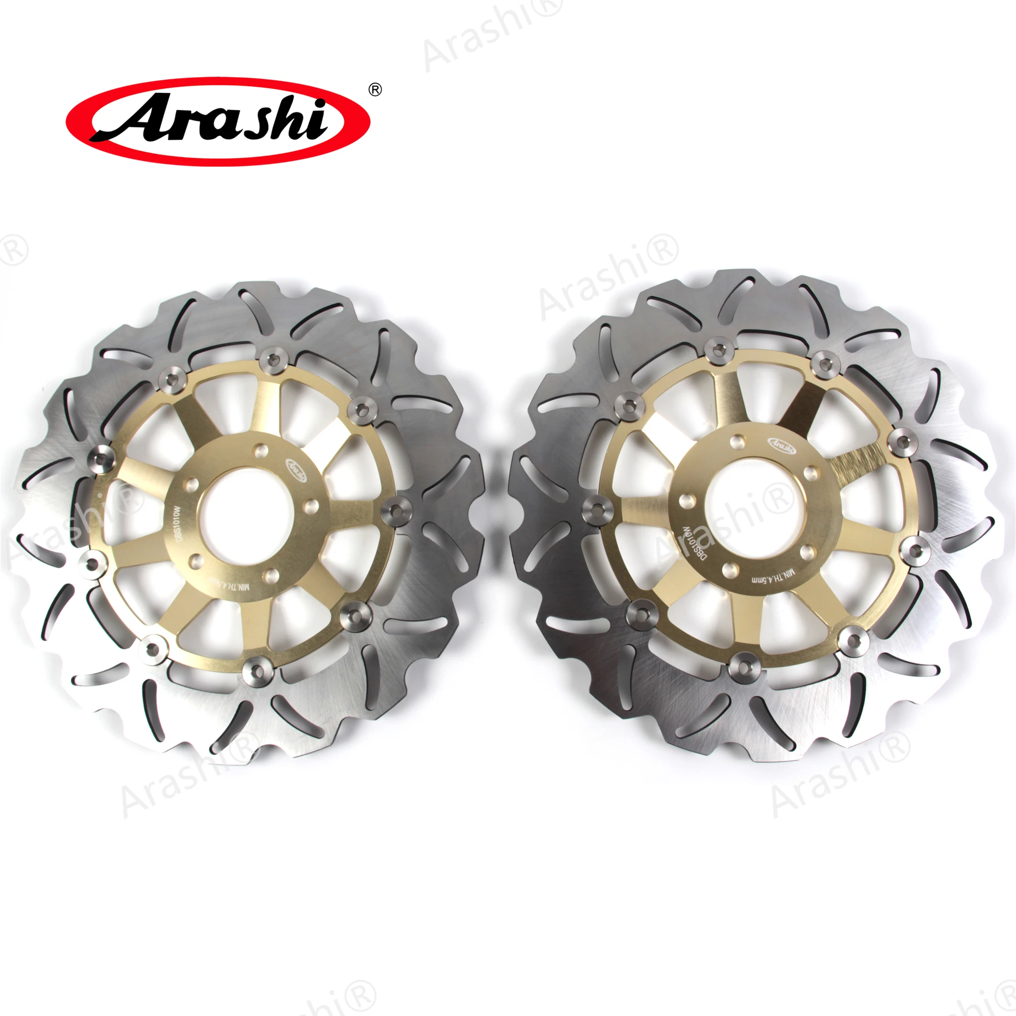 Передние тормозные диски ARASHI CNC для SUZUKI RF 900 1994-1997 / GSF BANDIT 1200 1996 - 2005 GSX INAZUMA 1200 1999 - 2003
Передние тормозные диски ARASHI CNC для SUZUKI RF 900 1994-1997 / GSF BANDIT 1200 1996 - 2005 GSX INAZUMA 1200 1999 - 2003