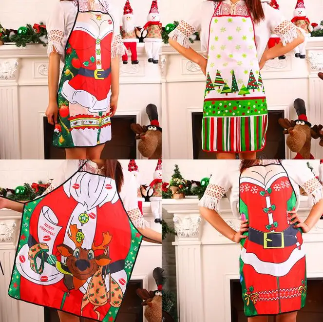 2017 Christmas Apron Sexy Santa Clause Apron Polyester Kitchen Apron Merry Christmas Party Supplies Xmas Decor
2017 Christmas Apron Sexy Santa Clause Apron Polyester Kitchen Apron Merry Christmas Party Supplies Xmas Decor