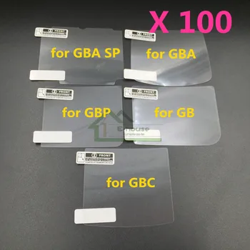 100 x LCD Screen Protective Film for GBA GBA SP GBC GBP for Gameboy Game Console LCD Screen Protector Film
100 x LCD Screen Protective Film for GBA GBA SP GBC GBP for Gameboy Game Console LCD Screen Protector Film