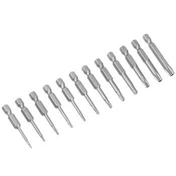 UXCELL 12 In 1 Set T5-T40 Torx Head Screw Driver Bit Set 1/4''Hex Shank Security Tamper Proof Star 6Point Screwdriver Kit Tool
UXCELL 12 In 1 Set T5-T40 Torx Head Screw Driver Bit Set 1/4''Hex Shank Security Tamper Proof Star 6Point Screwdriver Kit Tool