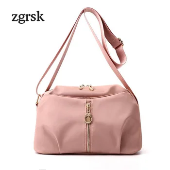 Female Handbags Designer Satchel Solid Zipper Nylon Shopper Bag Crossbody Bags Handbags Pink Vintage Bags Sac Main Femme Bolsas
Female Handbags Designer Satchel Solid Zipper Nylon Shopper Bag Crossbody Bags Handbags Pink Vintage Bags Sac Main Femme Bolsas
