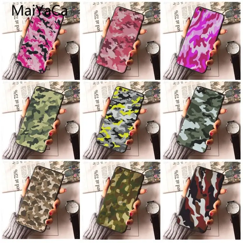 MaiYaCa Camouflage Pattern Camo military Army Skin case hot For iphone 5s 5c SE 6s 6plus 7 8 X 8plus Phone case
MaiYaCa Camouflage Pattern Camo military Army Skin case hot For iphone 5s 5c SE 6s 6plus 7 8 X 8plus Phone case