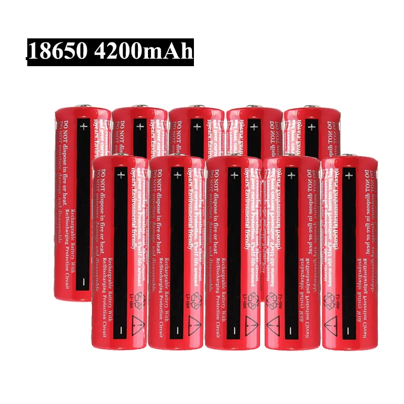 Hxairt new 100% new original 18650 Battery 18650 Rechargeable Battery 4200 mAh 3.7V Battery For LED Flashlight Torch
Hxairt new 100% new original 18650 Battery 18650 Rechargeable Battery 4200 mAh 3.7V Battery For LED Flashlight Torch