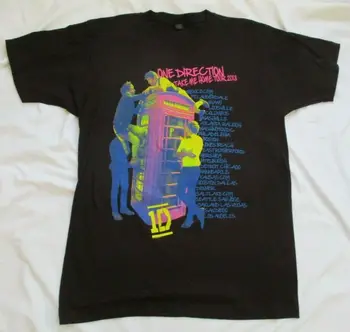 ONE DIRECTION 'TAKE ME HOME' TOUR 2013 BLACK PHONE BOOTH T-SHIRT Fashion T-Shirts Summer Straight 100% Cotton
ONE DIRECTION 'TAKE ME HOME' TOUR 2013 BLACK PHONE BOOTH T-SHIRT Fashion T-Shirts Summer Straight 100% Cotton