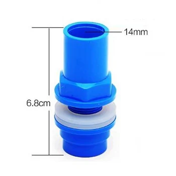 5 Piece/Lot DN15(20mm) Waterproof Connector Consist Female Coupling And Male Joint With White Silicone Blue Waterproof Joint
5 Piece/Lot DN15(20mm) Waterproof Connector Consist Female Coupling And Male Joint With White Silicone Blue Waterproof Joint