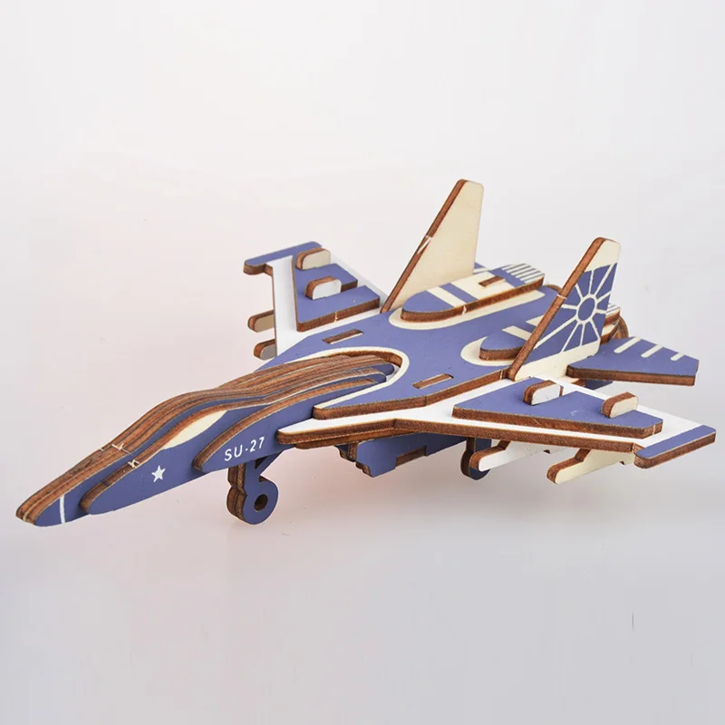 Military Series 3D Wooden Puzzles Toy Weapon Su-27 Aircraft Fighter Puzzles Toy Learning Decorative Toys For Children Adult Gift
Military Series 3D Wooden Puzzles Toy Weapon Su-27 Aircraft Fighter Puzzles Toy Learning Decorative Toys For Children Adult Gift