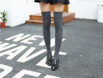 Knee Socks Thigh High Stockings 3 Colors Warm School Student Black Stripe Long Stocking
Knee Socks Thigh High Stockings 3 Colors Warm School Student Black Stripe Long Stocking