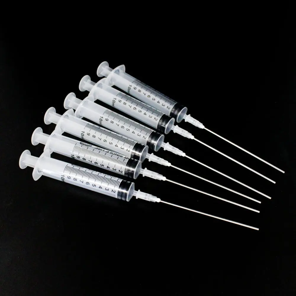 6 Syringes with Long Needles for refilling with Refillable Cartridges and Continuous Ink Supply System CISS
6 Syringes with Long Needles for refilling with Refillable Cartridges and Continuous Ink Supply System CISS