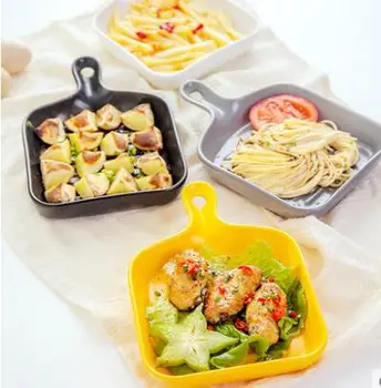 Creative thickening toughened plastic baking plate roast fish tray oval heat resistant baking pot cold dish 4 types
Creative thickening toughened plastic baking plate roast fish tray oval heat resistant baking pot cold dish 4 types