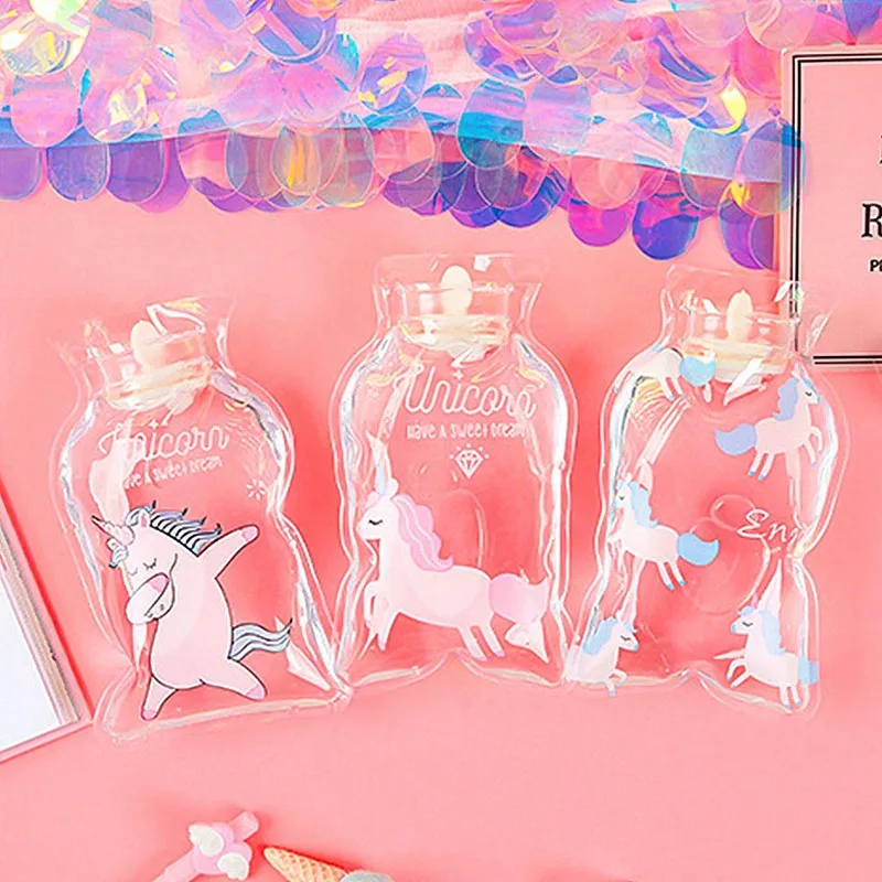 Transparent Cartoon Unicorn Hand Po Warm Water Bottle Mini Portable Hand Warmer Girl Pocket Feet warming Hot Water Bottles Bag
Transparent Cartoon Unicorn Hand Po Warm Water Bottle Mini Portable Hand Warmer Girl Pocket Feet warming Hot Water Bottles Bag