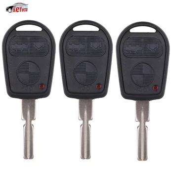 KEYECU 3 Pcs Replacement 3 Button 315MHz/433MHz ID44 Keyless Remote Key Fob With Blade HU58 For BMW 3 5 7 X5 X3 Z4 E38 E39 E46
KEYECU 3 Pcs Replacement 3 Button 315MHz/433MHz ID44 Keyless Remote Key Fob With Blade HU58 For BMW 3 5 7 X5 X3 Z4 E38 E39 E46