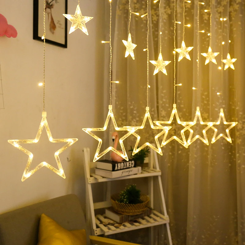 Stars String Lights Outdoor Led String Christmas Decorations for Home Garland Light String Wedding Decoration Home Decoration. Q
Stars String Lights Outdoor Led String Christmas Decorations for Home Garland Light String Wedding Decoration Home Decoration. Q