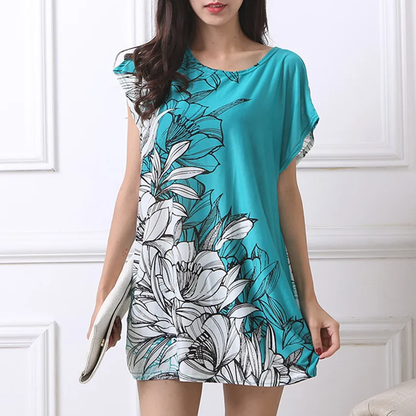 L-5XL new 2018 women T Shirt Dress Plus Size Women mini dress short sleeve Loose Casual Tops fashion tunic dresses polyester
L-5XL new 2018 women T Shirt Dress Plus Size Women mini dress short sleeve Loose Casual Tops fashion tunic dresses polyester