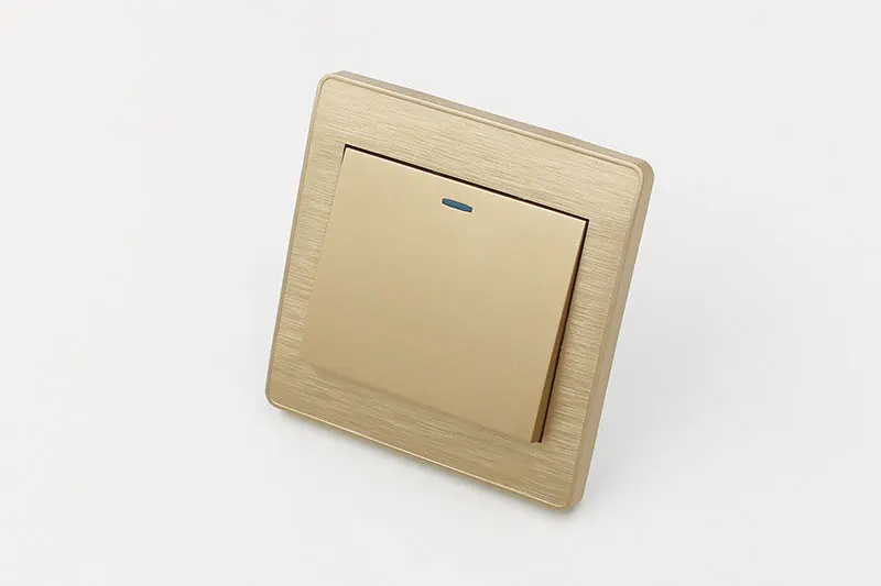 86 type Luxury Wall Switch Panel, Light Switch ,1 gang 2 way Push Button Rocker Switch 10A,110~250V
86 type Luxury Wall Switch Panel, Light Switch ,1 gang 2 way Push Button Rocker Switch 10A,110~250V