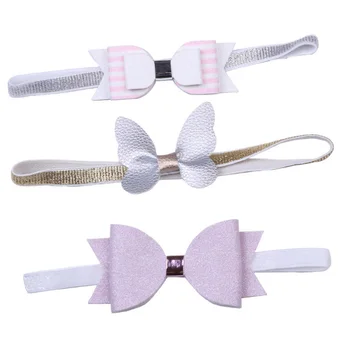 15 pcs/lot, Faux leather Bow Headband, Butterfly hair bow on glitter headband, Girls Spring Summer Hair Accessories 
15 pcs/lot, Faux leather Bow Headband, Butterfly hair bow on glitter headband, Girls Spring Summer Hair Accessories